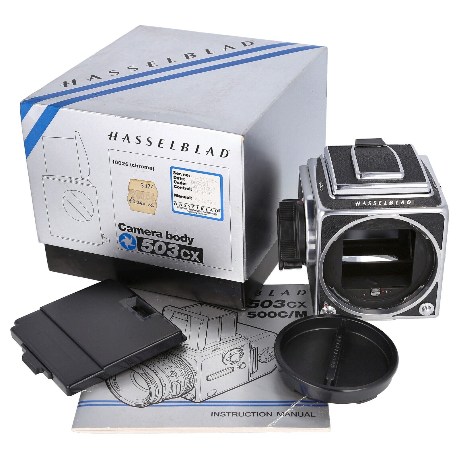 Hasselblad 503CX Body Only with Waist Level Finder / Film Medium Format  Camera